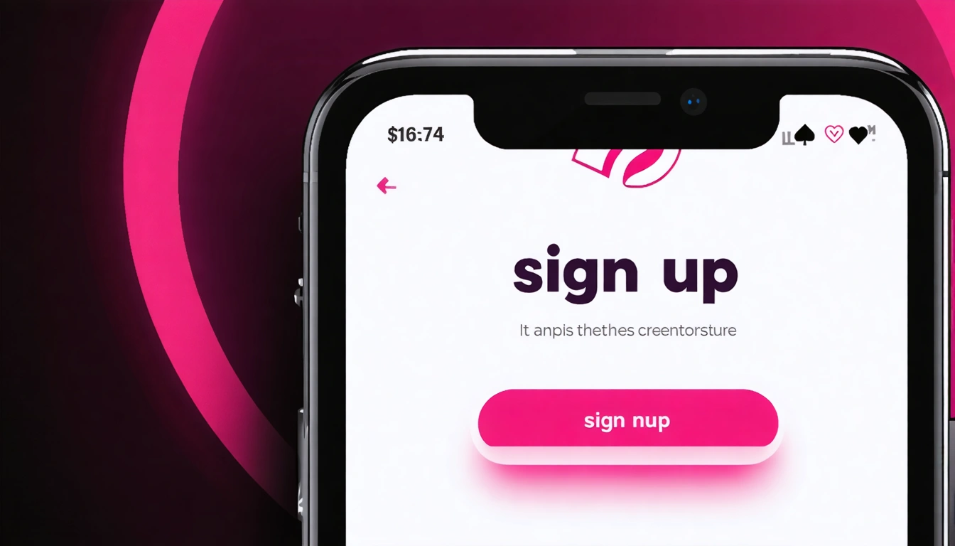 signup Pin Up